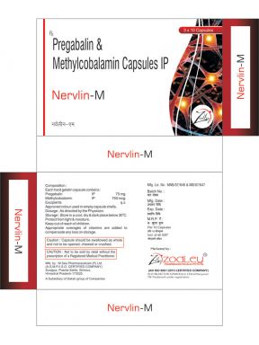 Nervlin -M - Zodley Pharmaceuticals Pvt. Ltd.
