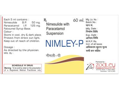 Nimley-P - Zodley Pharmaceuticals Pvt. Ltd.