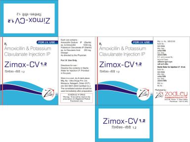 Zimox -CV. 1.2 - Zodley Pharmaceuticals Pvt. Ltd.