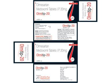 Olmitip-20 - Zodley Pharmaceuticals Pvt. Ltd.