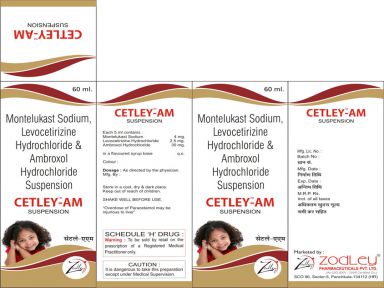 CETELY AM - Zodley Pharmaceuticals Pvt. Ltd.