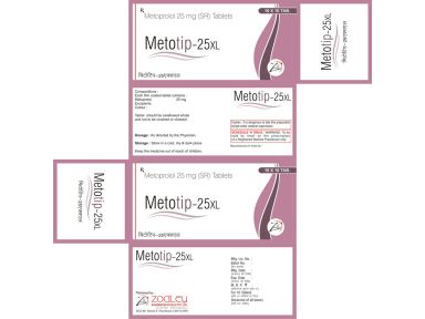 Metotip-25XL - Zodley Pharmaceuticals Pvt. Ltd.