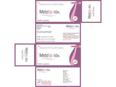 Metotip-50XL - Zodley Pharmaceuticals Pvt. Ltd.