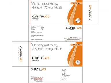 CLOPITIP A 75 - Zodley Pharmaceuticals Pvt. Ltd.