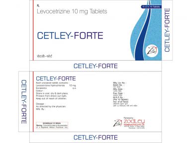 Cetley- Forte - Zodley Pharmaceuticals Pvt. Ltd.