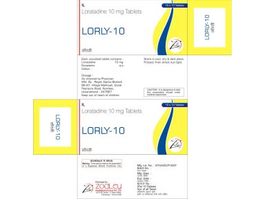 Lorly-10 - Zodley Pharmaceuticals Pvt. Ltd.