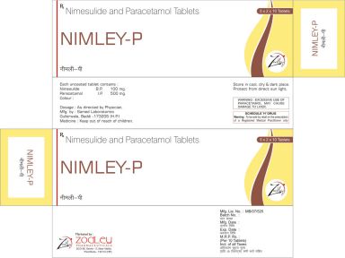 Nimley - P - Zodley Pharmaceuticals Pvt. Ltd.