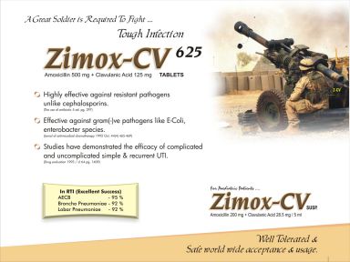 Zimox-CV-625 - (Zodley Pharmaceuticals Pvt. Ltd.)