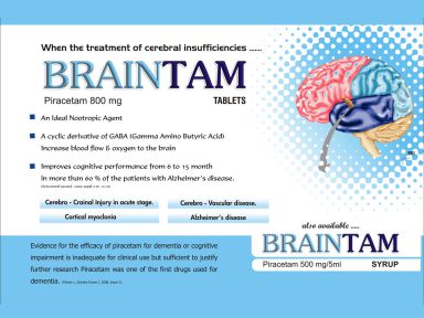 Braintam - (Zodley Pharmaceuticals Pvt. Ltd.)