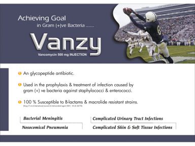 Vanzy-500 - Zodley Pharmaceuticals Pvt. Ltd.