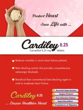Cardiley 6.25 - (Zodley Pharmaceuticals Pvt. Ltd.)