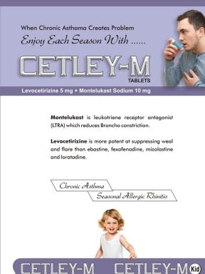 CETLEY -M KID - Zodley Pharmaceuticals Pvt. Ltd.