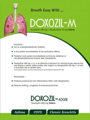 DOXOZIL 400ER - Zodley Pharmaceuticals Pvt. Ltd.