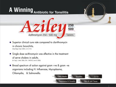 Aziley-500 - (Zodley Pharmaceuticals Pvt. Ltd.)