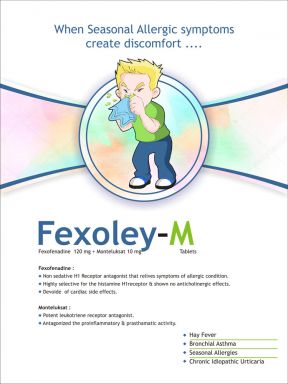 FEXOLEY-M - Zodley Pharmaceuticals Pvt. Ltd.