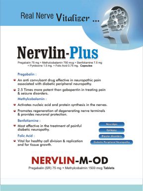 NERVLIN-M OD - Zodley Pharmaceuticals Pvt. Ltd.