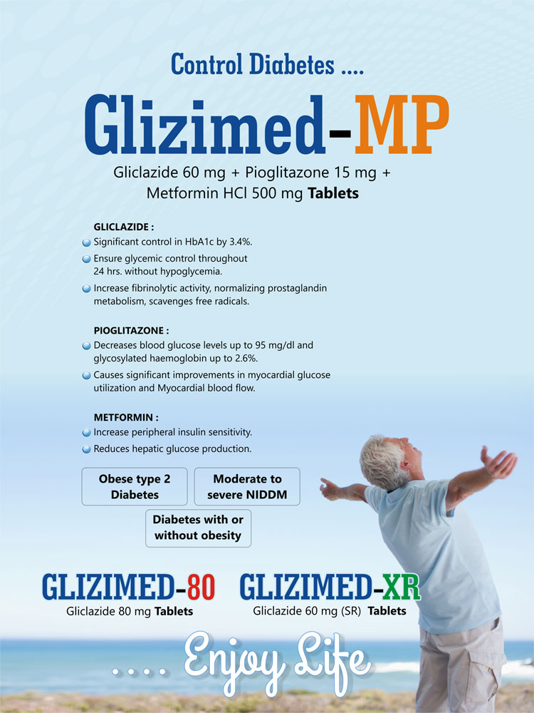 GLIZIMED MP - (Zodley Pharmaceuticals Pvt. Ltd.)