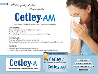 Cetley-AM - Zodley Pharmaceuticals Pvt. Ltd.