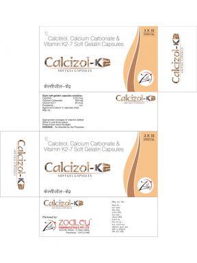 Calcizol-K2 - Zodley Pharmaceuticals Pvt. Ltd.