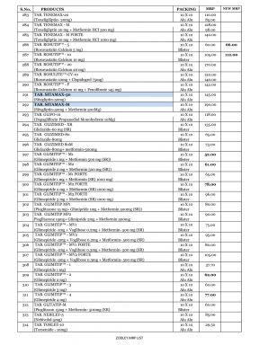 Zodley MRP List - 10 - Zodley Pharmaceuticals Private Limited