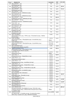 Zodley MRP List - 06 - Zodley Pharmaceuticals Private Limited