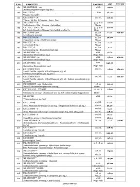 Zodley MRP List - 07 - Zodley Pharmaceuticals Private Limited