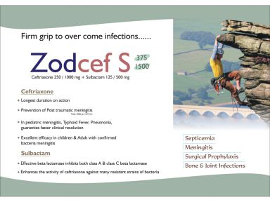 Zodcef-S-1500 - (Zodley Pharmaceuticals Pvt. Ltd.)