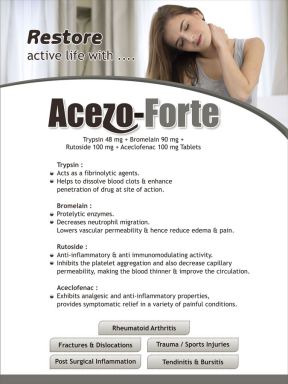 ACEZO-FORTE - Zodley Pharmaceuticals Pvt. Ltd.